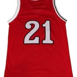 Walter Berry St John's Basketball Jersey Sewn Red