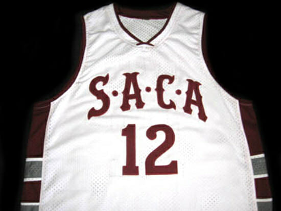 Dwight Howard #12 Saca High School Basketball Jersey White