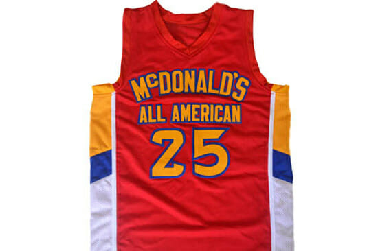 Derrick Rose #25 Basketball Jersey Red