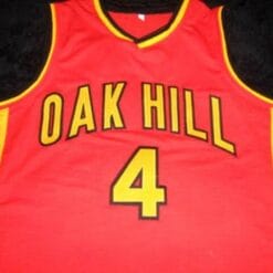 Rajon Rondo #4 Oak Hill High School Basketball Jersey Red