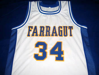 Kevin Garnett #34 Farragut High School Basketball Jersey White