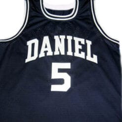 Pete Maravich #5 Daniel High School Basketball Jersey Navy Blue