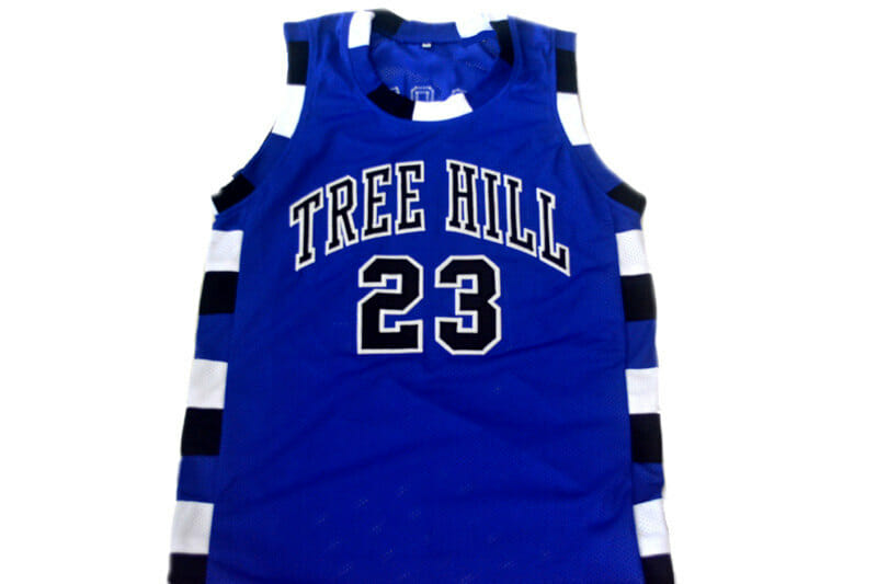 Nathan Scott #23 One Tree Hill Movie Basketball Jersey Blue