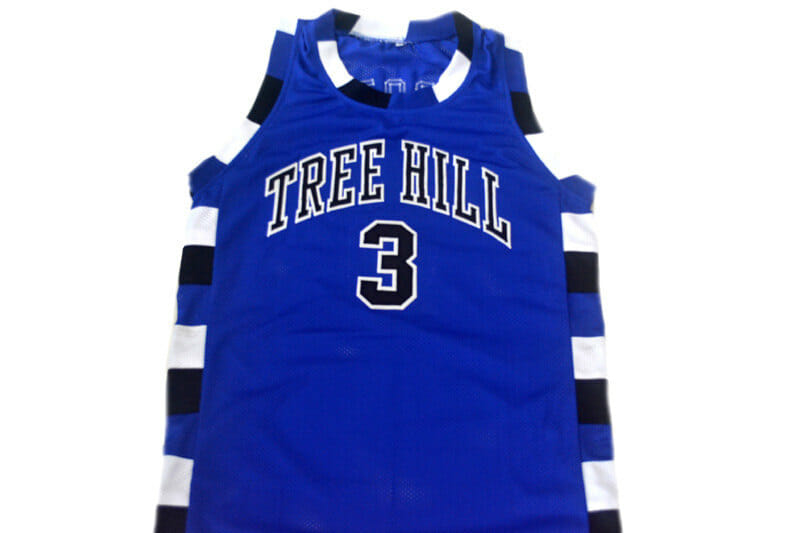 Lucas Scott #3 One Tree Hill Basketball Jersey Blue
