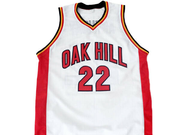 Carmelo Anthony #22 Oak Hill High School Basketball Jersey White
