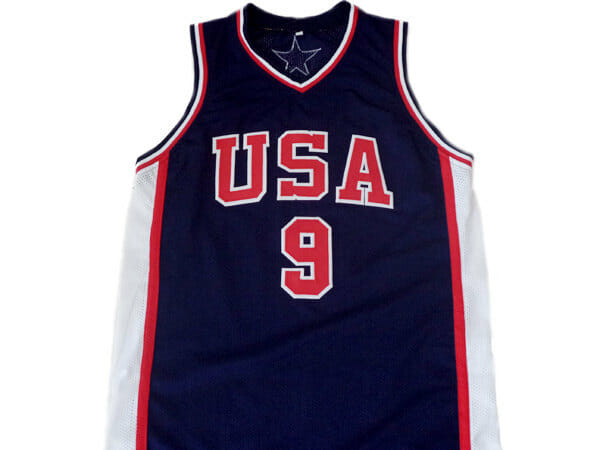 Vince Carter #9 Team USA BasketBall Jersey Navy Blue
