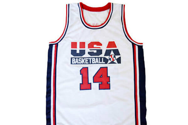 Charles Barkley #14 Team USA Basketball Jersey White