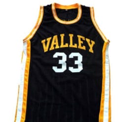 Larry Bird #33 Valley High School Basketball Jersey Black