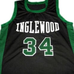 Paul Pierce #34 Inglewood High School Basketball Jersey Black