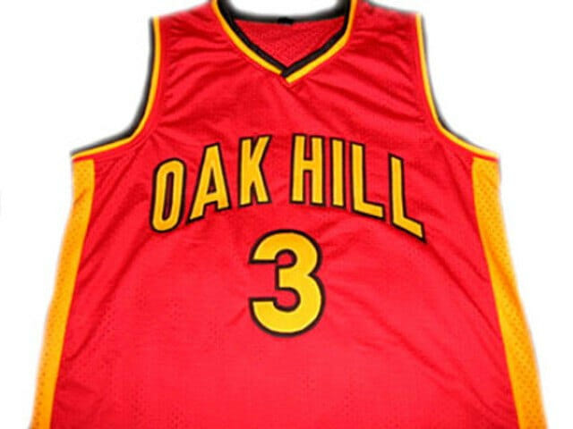 Brandon Jennings #3 Oak Hill High School Basketball Jersey Red