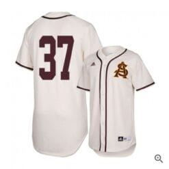 Alex Helmin Jersey Arizona State Sun Devils Baseball NCAA College Alumni White #37