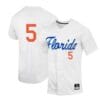 Brandon Sproat Jersey Florida Gators Baseball NCAA College White Alumni #5