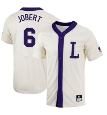 Brayden Jobert Jersey LSU Tigers Baseball NCAA College White Alumni #6