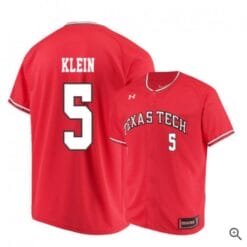 Brian Klein Jersey Texas Tech Red Raiders Baseball NCAA College Red Alumni #5