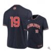 Brody Moore Jersey Auburn Tigers Baseball NCAA College Navy Alumni #19