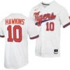 Bryar Hawkins Jersey Clemson Tigers College Baseball White #10