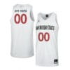 Custom San Diego State Aztecs Jersey College Basketball Name and Number Elite White