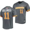 Chase Dollander Jersey Tennessee Volunteers Baseball NCAA College 2023 MLB Draft Top prospects Gray #11