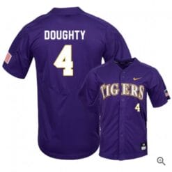 Cade Doughty Jersey Lsu Tigers Baseball NCAA College Purple Elite Alumni #4
