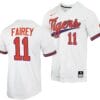 Chad Fairey Jersey Clemson Tigers College Baseball White #11