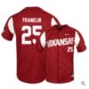 Christian Franklin Jersey Arkansas Razorbacks Baseball NCAA College Alumni Elite Red #25