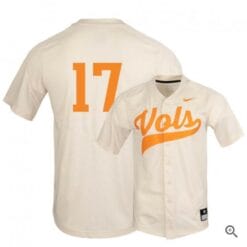 Connor Pavolony Jersey Tennessee Volunteers Baseball NCAA College Elite White Alumni #17
