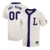 Custom LSU Tigers Jersey Name and Number Baseball NCAA College White