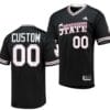 Custom Mississippi State Jersey Name and Number Baseball NCAA College Black