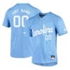 Custom North Carolina Jersey Name and Number Baseball NCAA College Royal