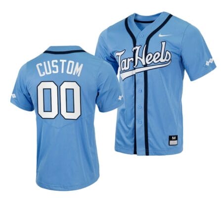 Custom North Carolina Jersey Name and Number NCAA College Blue