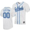 Custom North Carolina Jersey Name and Number NCAA College White