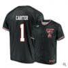 Dillon Carter Jersey Texas Tech Red Raiders Baseball NCAA College Black Alumni #1