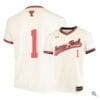Dillon Carter Jersey Texas Tech Red Raiders Baseball NCAA College Cream Alumni #1