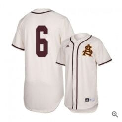 Drew Swift Jersey Arizona State Sun Devils Baseball NCAA College Alumni White #6