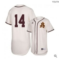 Gage Workman Jersey Arizona State Sun Devils Baseball NCAA College Alumni White #14