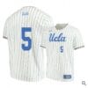 Garrett Mitchell Jersey UCLA Bruins Baseball NCAA College Beige Alumni #5