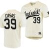 Gavin Casas Jersey Vanderbilt Commodores College Baseball Replica Cream #39