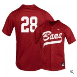 Gentry Tyler Jersey Alabama Crimson Tide Baseball NCAA College Alumni Red #28