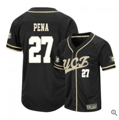 Gephry Pena Jersey UCF Knights Baseball NCAA College Black Alumni #27