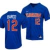 Hunter Barco Jersey Florida Gators Baseball NCAA College Full-Button Royal #12