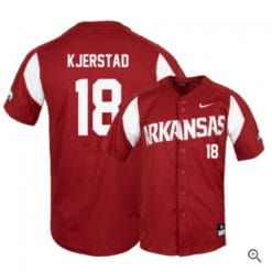 Heston Kjerstad Jersey Arkansas Razorbacks Baseball NCAA College Alumni Elite Red #18