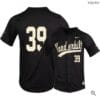 Jake Eder Jersey Vanderbilt Commodores Baseball NCAA College Black Alumni #39