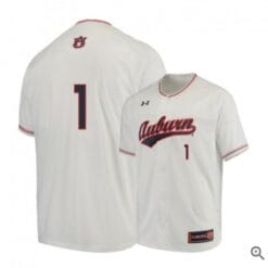 Judd Ward Jersey Auburn Tigers Baseball NCAA College White Alumni #1
