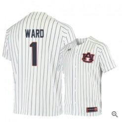 Judd Ward Jersey Auburn Tigers Baseball NCAA College White Blue Alumni #1
