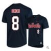 Justin Bench Jersey Ole Miss Rebels Baseball NCAA College Black Alumni #8