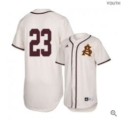 Justin Fall Jersey Arizona State Sun Devils Baseball NCAA College Alumni White #23