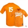 Kody Davidson Jersey Tennessee Volunteers Baseball NCAA College Elite Orange Alumni #15