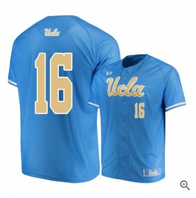 Kyle Cuellar Jersey UCLA Bruins Baseball NCAA College Blue Alumni #16