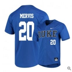 Matt Mervis Jersey Duke Blue Devils Baseball NCAA College Blue Elite Alumni #20