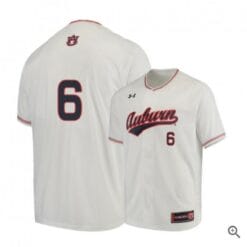 Matt Scheffler Jersey Auburn Tigers Baseball NCAA College White Alumni #6